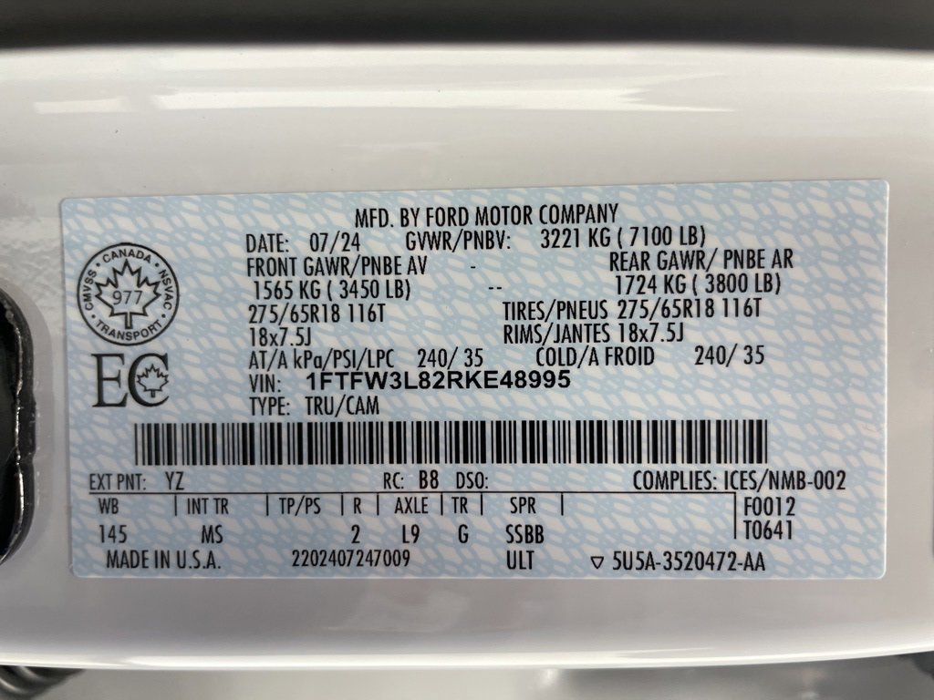 Used 2024 Ford F150 XLT w/ Tow/Haul Package image 26