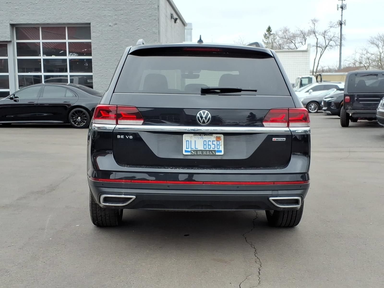 Used 2021 Volkswagen Atlas SE AWD/4WD image 4