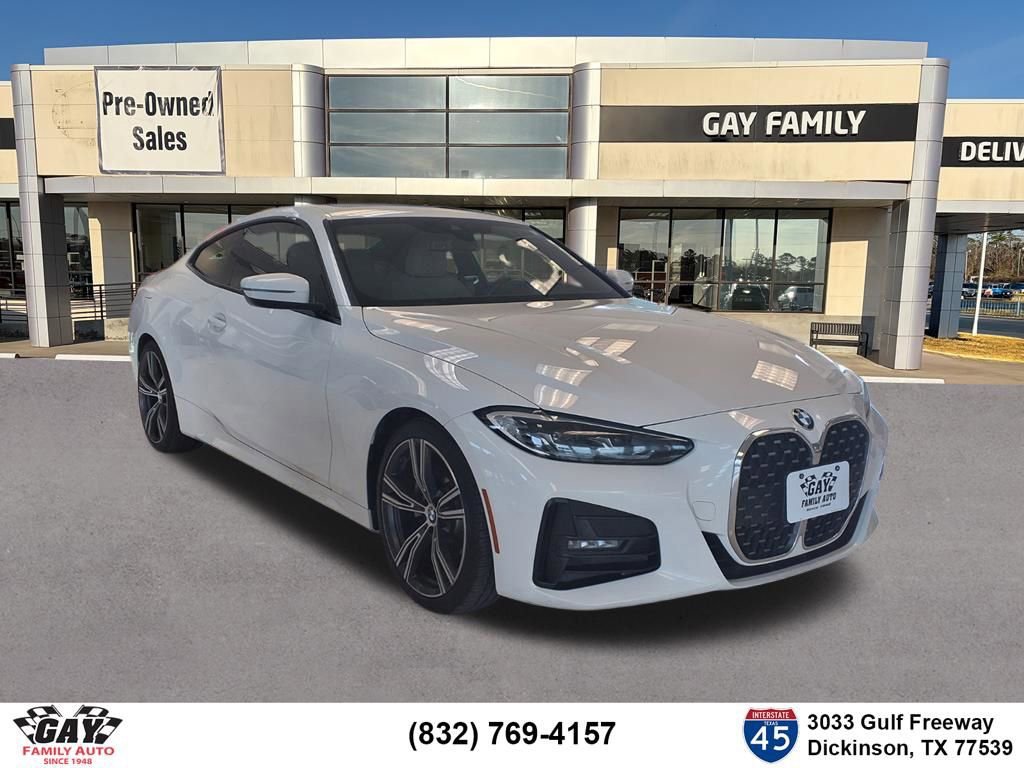 Used 2021 BMW 430i Coupe w/ M Sport Package image 1