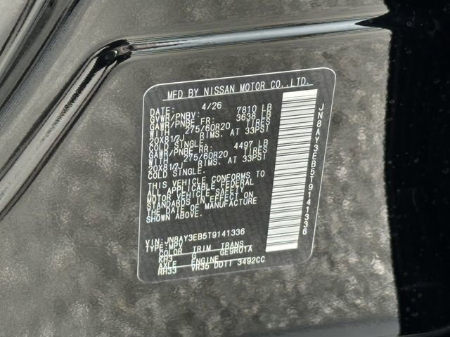 New 2026 Nissan Armada Platinum AWD/4WD image 29