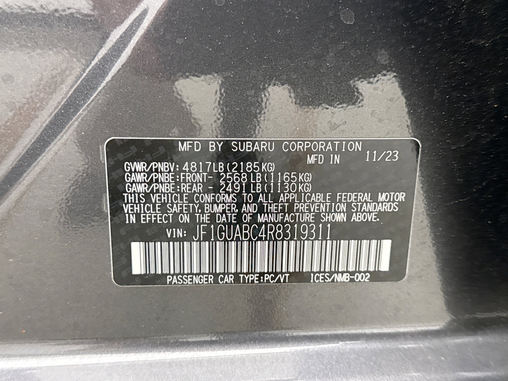 Used 2024 Subaru Impreza 2.0i AWD/4WD image 12
