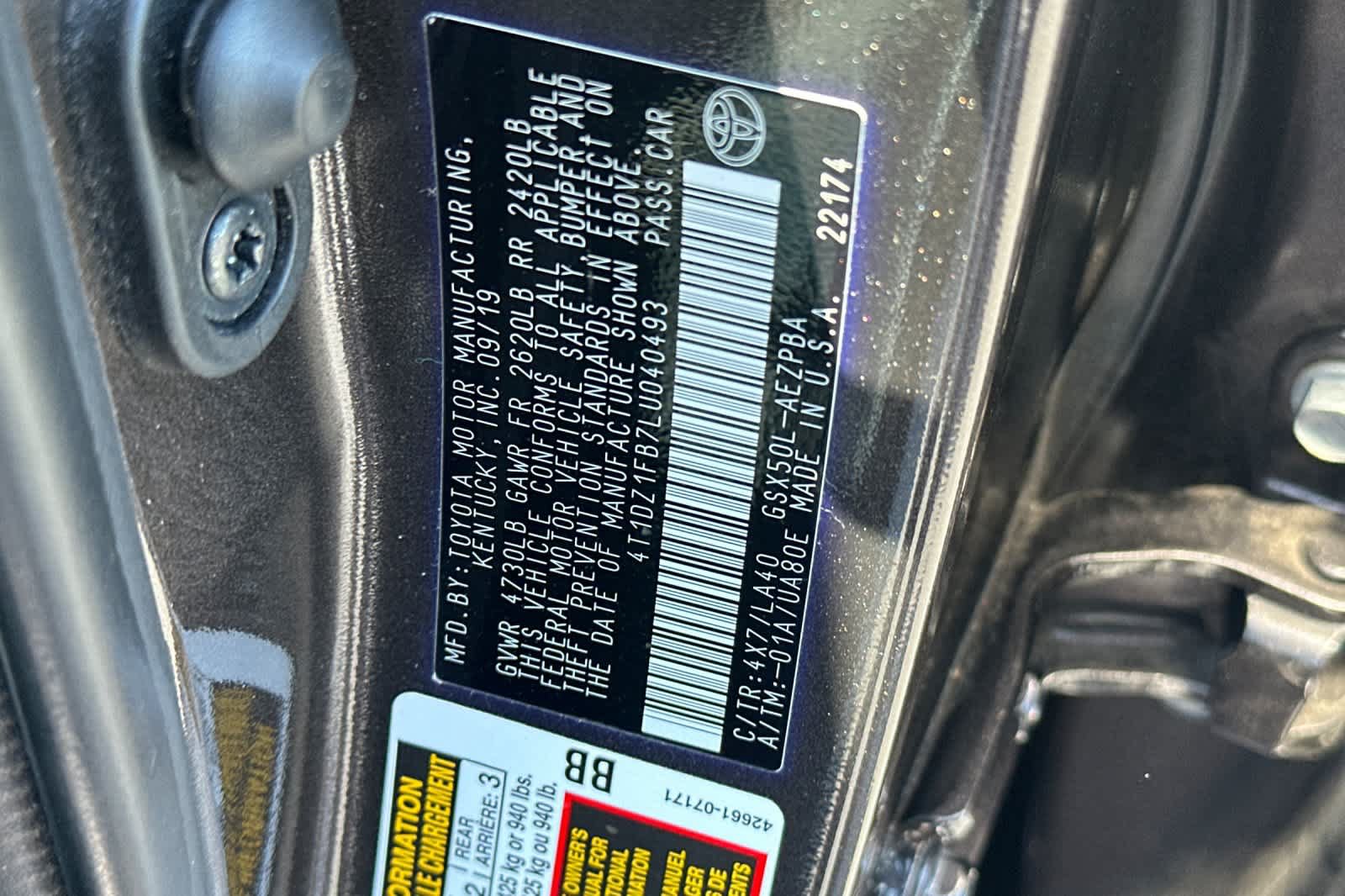 Used 2020 Toyota Avalon Limited w/ Advanced Safety Package FWD image 34