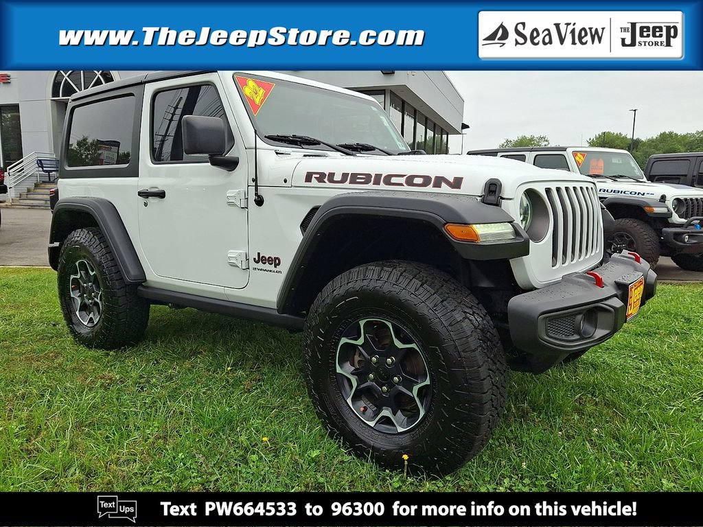 Certified 2023 Jeep Wrangler Rubicon w/ LED Lighting Group AWD/4WD image 1