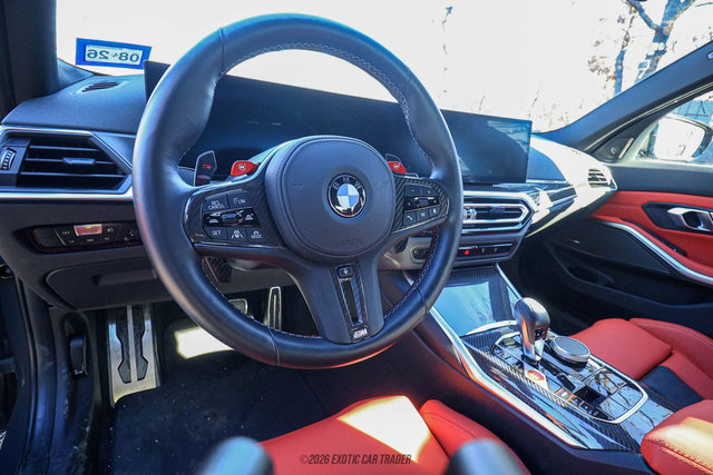 Used 2023 BMW M3 Competition w/ M Carbon Exterior Package AWD/4WD image 25