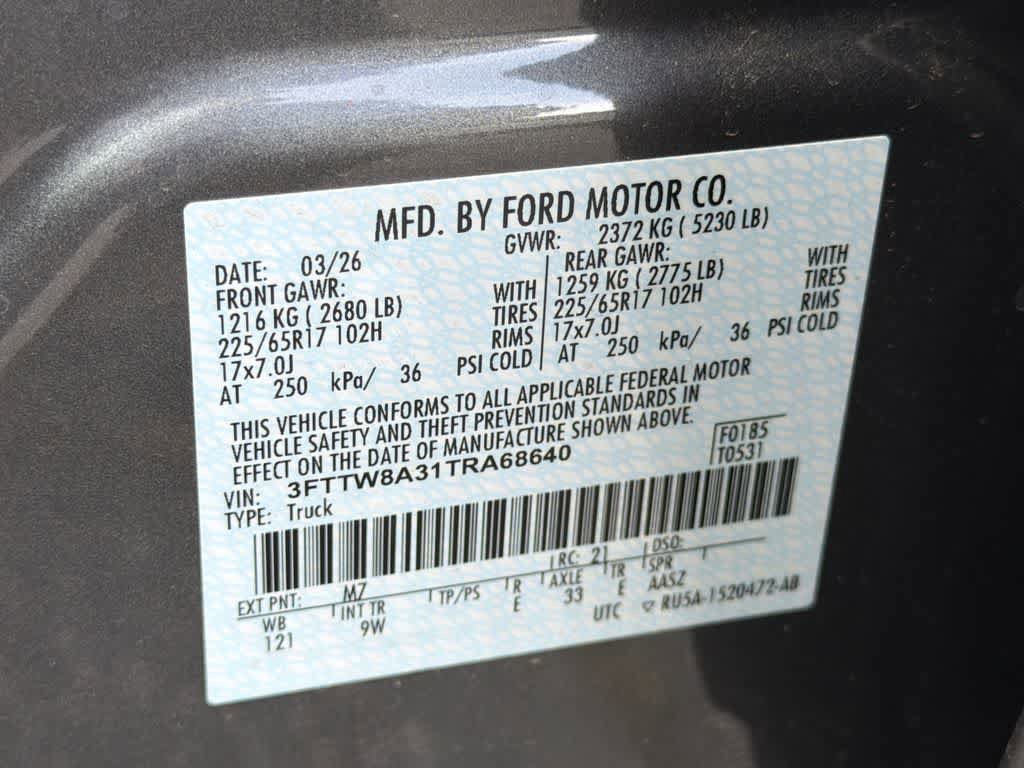 New 2026 Ford Maverick XL FWD image 30