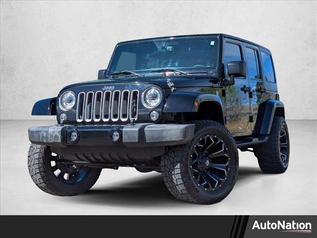 Used 2018 Jeep Wrangler Unlimited Sahara w/ Max Tow Package AWD/4WD image 1