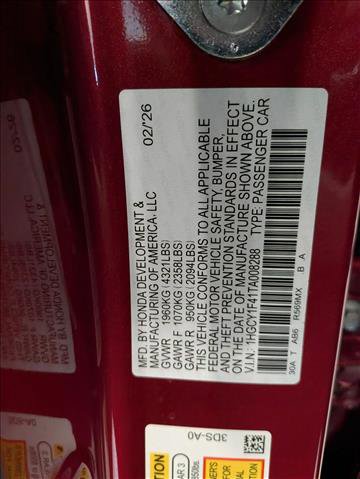 New 2026 Honda Accord SE image 17