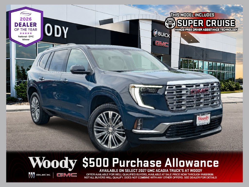 New 2027 GMC Acadia Denali