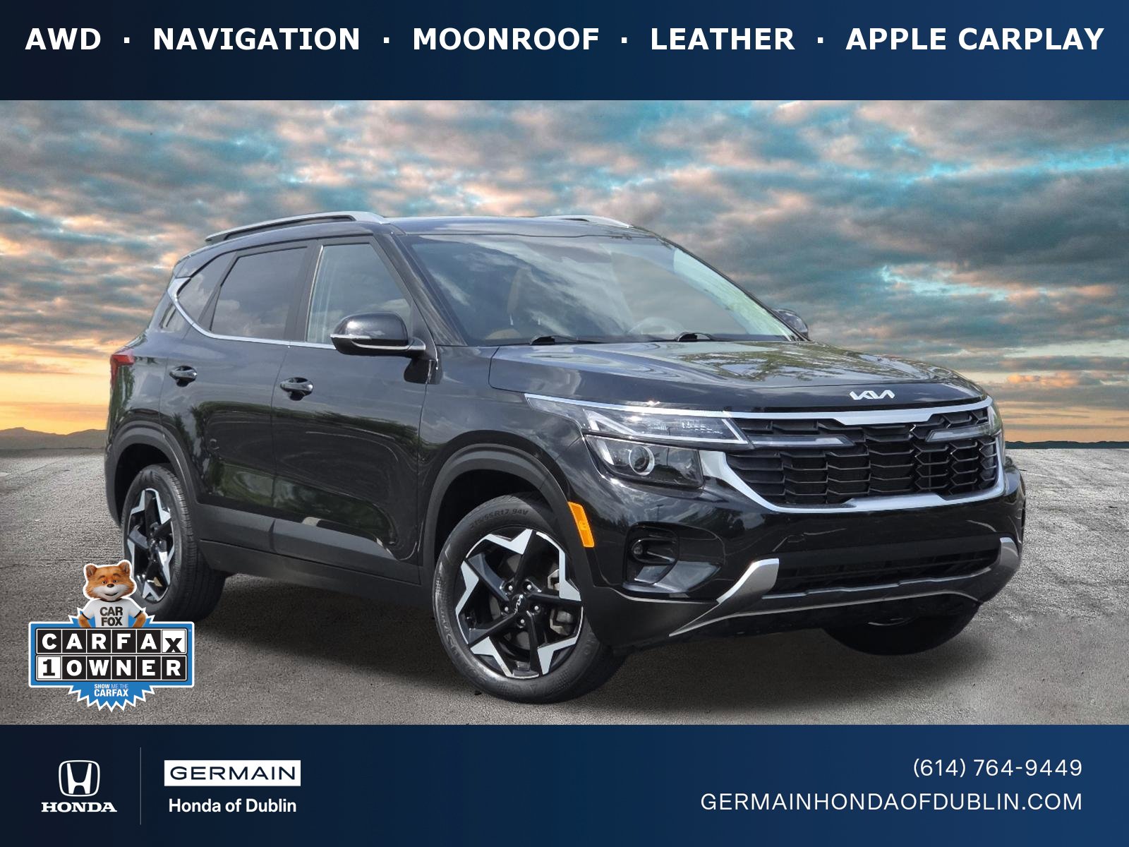 Used 2024 Kia Seltos EX AWD/4WD image 1
