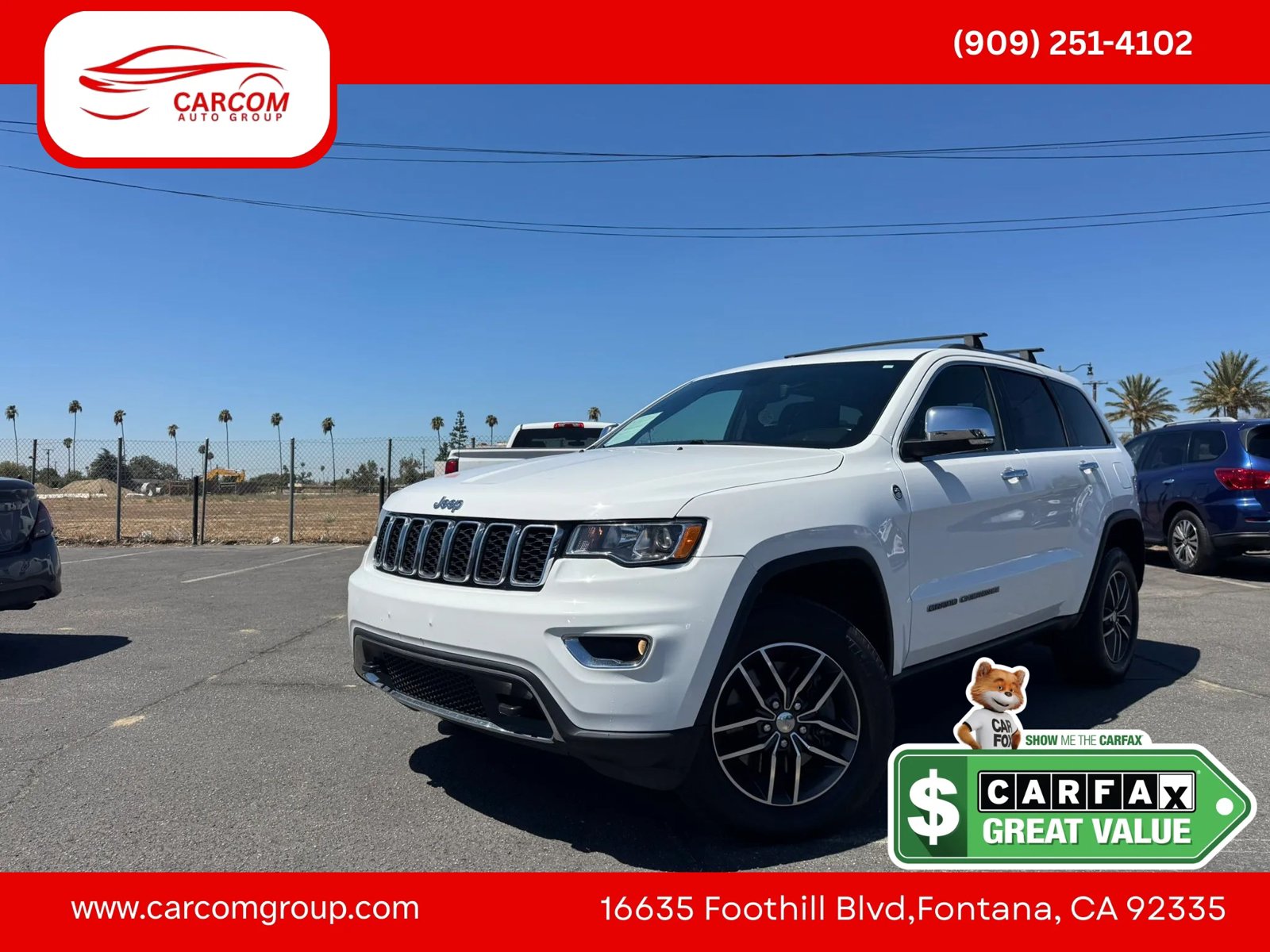 Used 2018 Jeep Grand Cherokee Limited AWD/4WD image 1