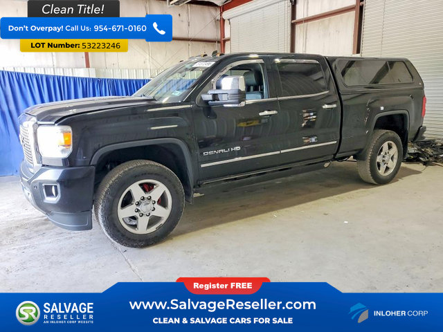 Used 2015 GMC Sierra 2500 Denali w/ Duramax Plus Package AWD/4WD image 1