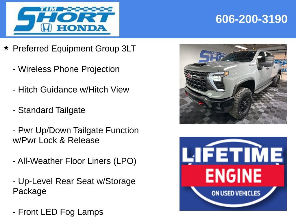 Used 2024 Chevrolet Silverado 2500 ZR2 w/ Technology Package image 20