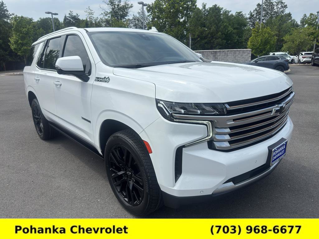 Used 2021 Chevrolet Tahoe High Country