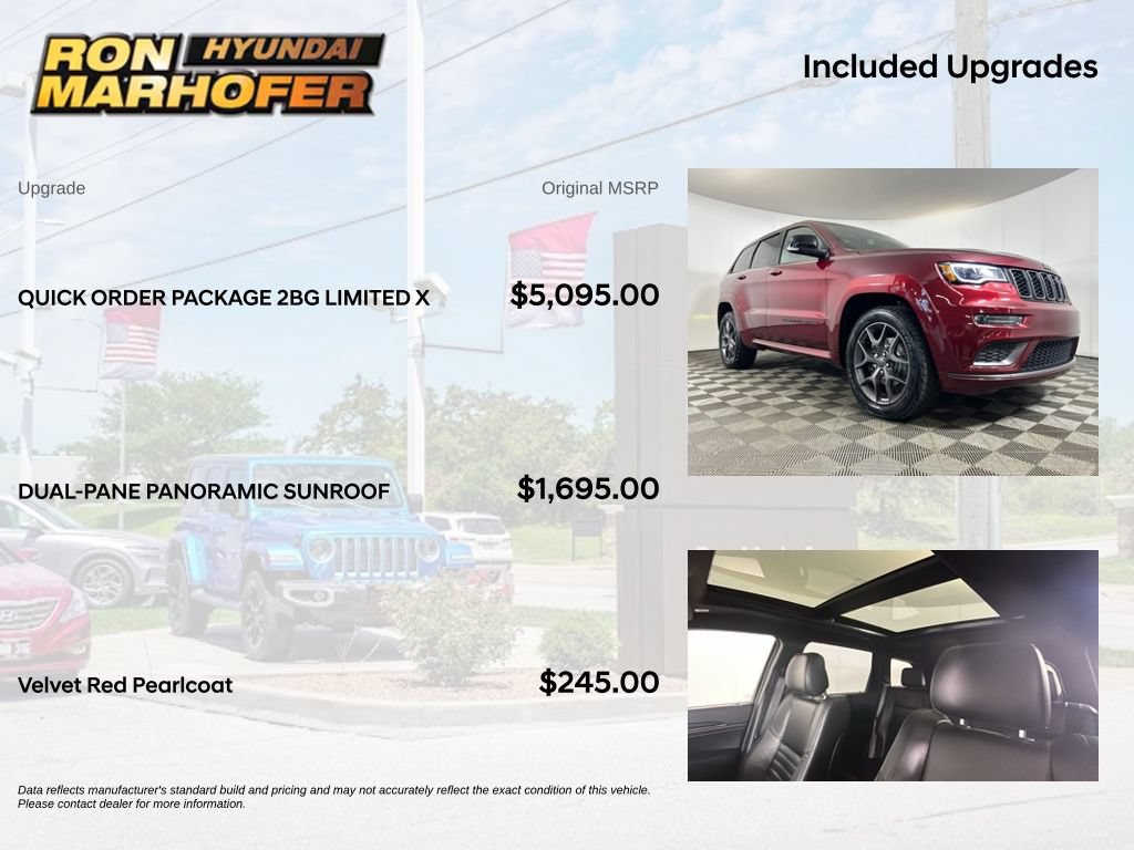 Used 2020 Jeep Grand Cherokee Limited X AWD/4WD image 6