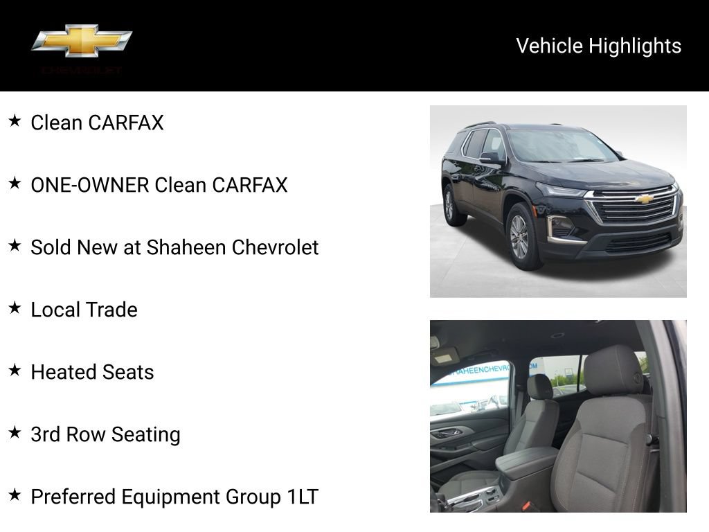 Certified 2023 Chevrolet Traverse LT FWD image 19