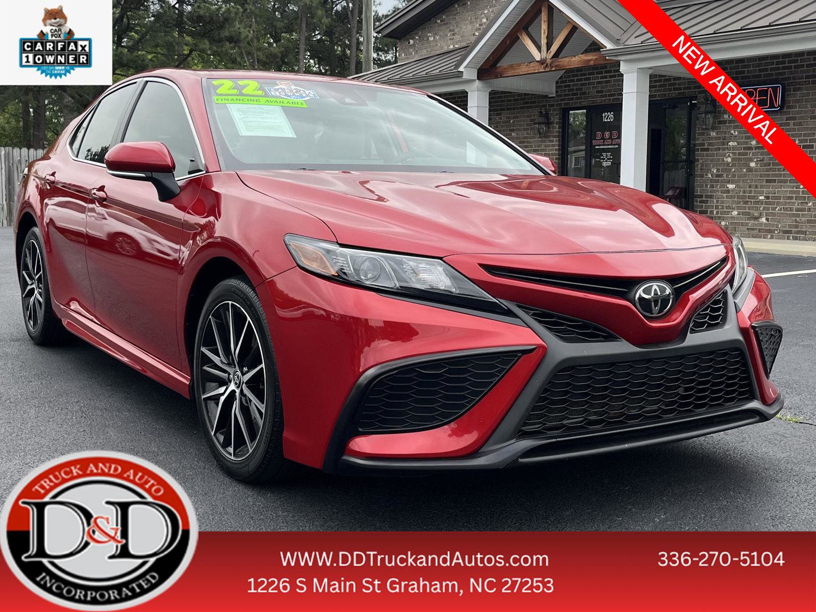 Used 2022 Toyota Camry SE