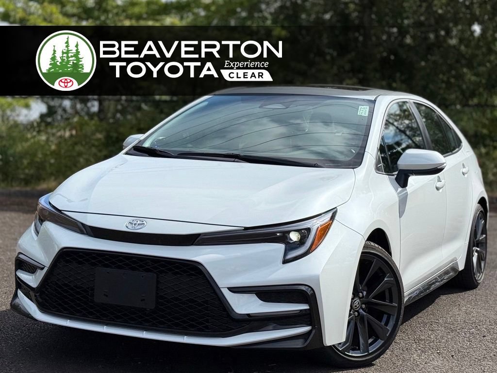 Certified 2025 Toyota Corolla XSE FWD image 1