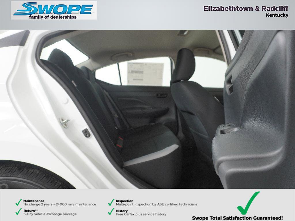 New 2025 Nissan Versa S w/ Trunk Package image 10
