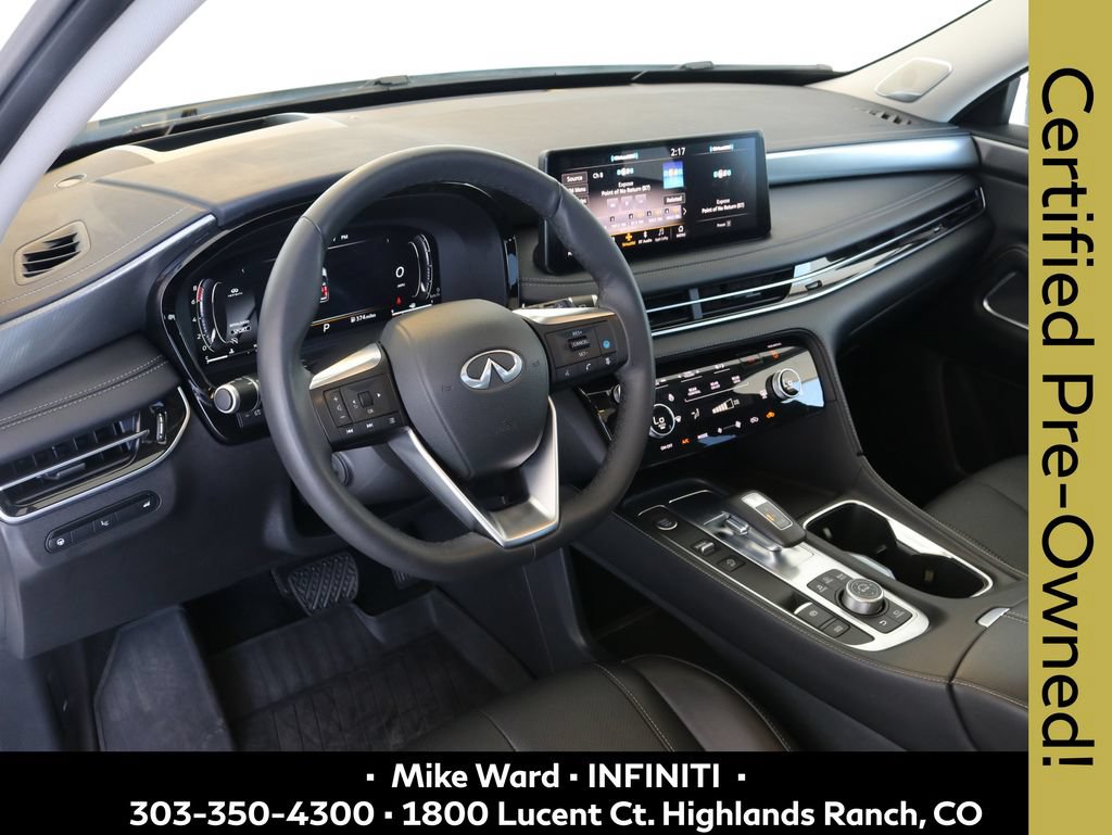Certified 2025 INFINITI QX60 Luxe w/ Vision Package AWD/4WD image 7