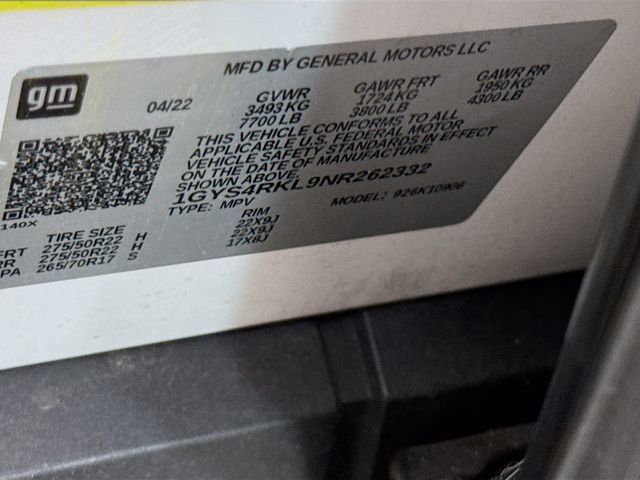 Used 2022 Cadillac Escalade ESV Sport Platinum w/ Heavy-Duty Trailer Package image 39