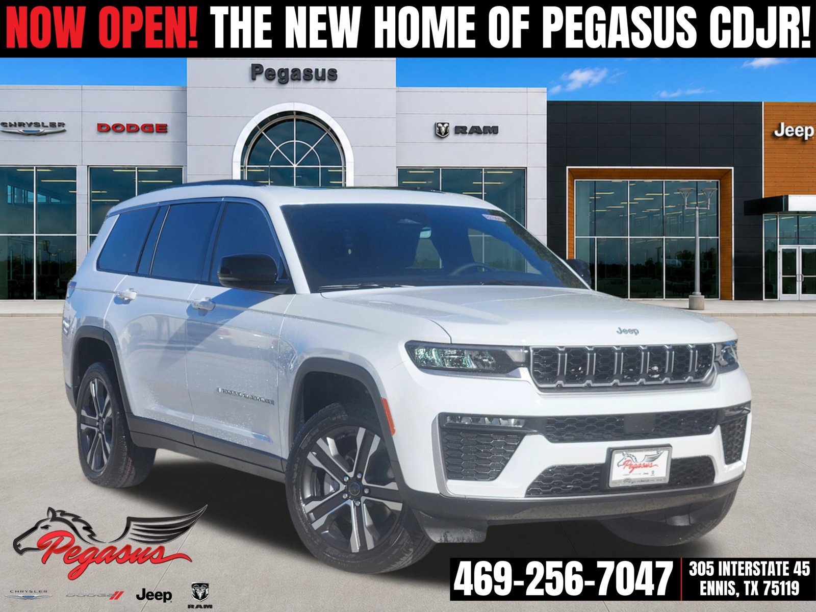 New 2027 Jeep Grand Cherokee L Limited w/ Trailer Tow Package AWD/4WD 360° Tour