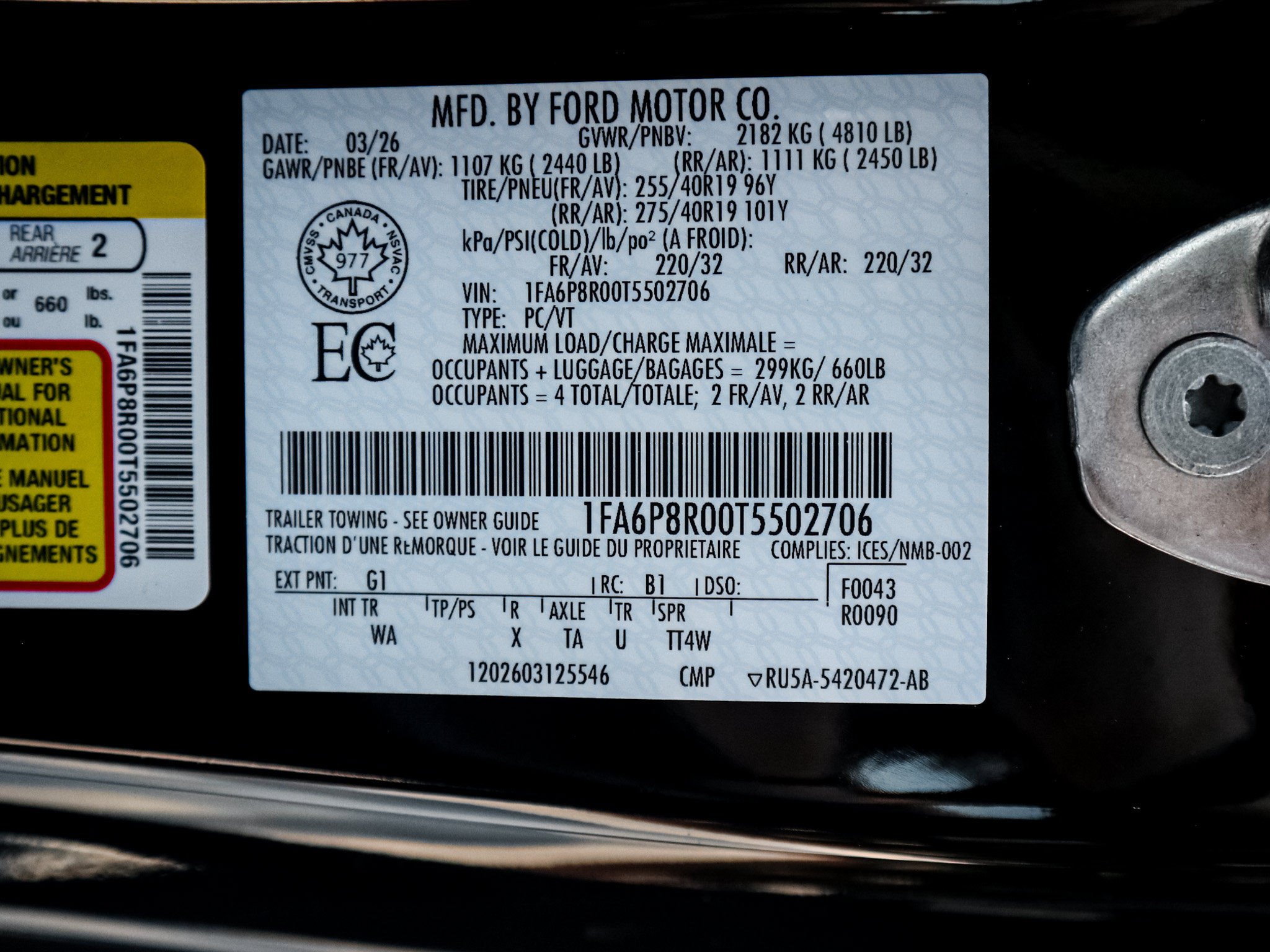 Used 2026 Ford Mustang Dark Horse RWD image 34