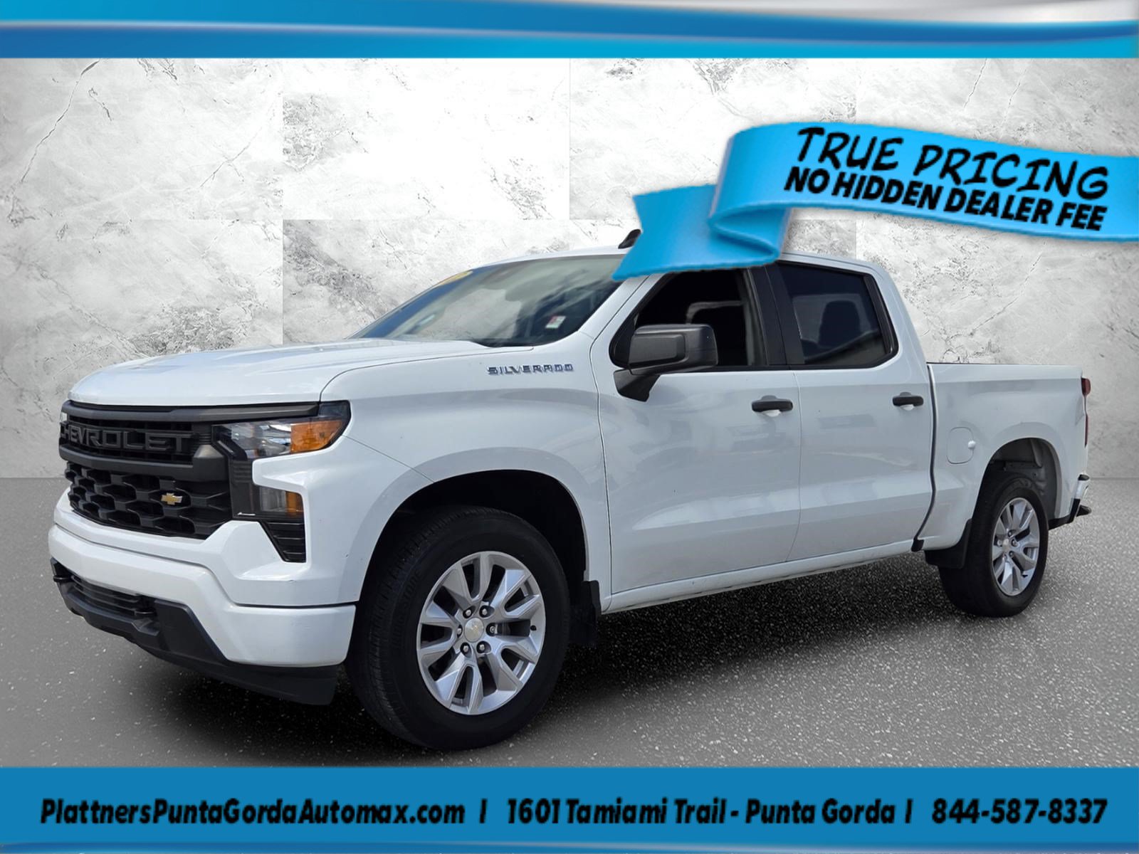 Used 2022 Chevrolet Silverado 1500 Custom RWD image 1
