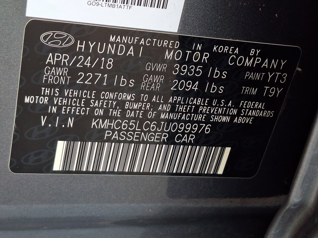 Used 2018 Hyundai Ioniq Blue FWD image 28