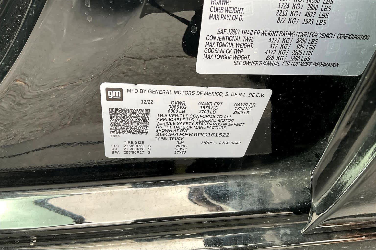 Certified 2023 Chevrolet Silverado 1500 Custom RWD image 30