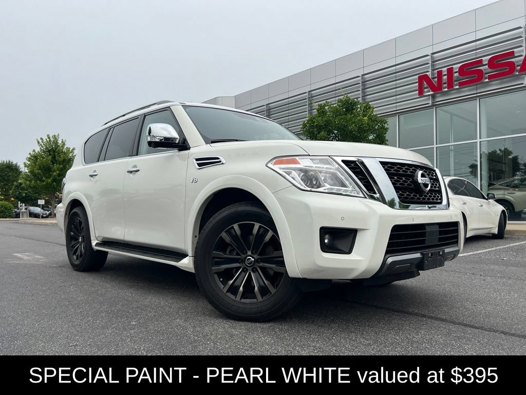 Used 2019 Nissan Armada Platinum w/ Interior Lighting Package AWD/4WD image 4
