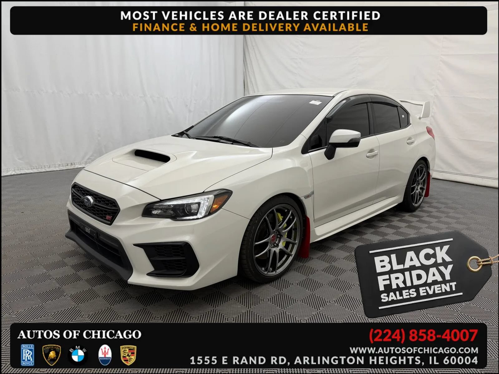 Used 2020 Subaru WRX STI AWD/4WD image 1