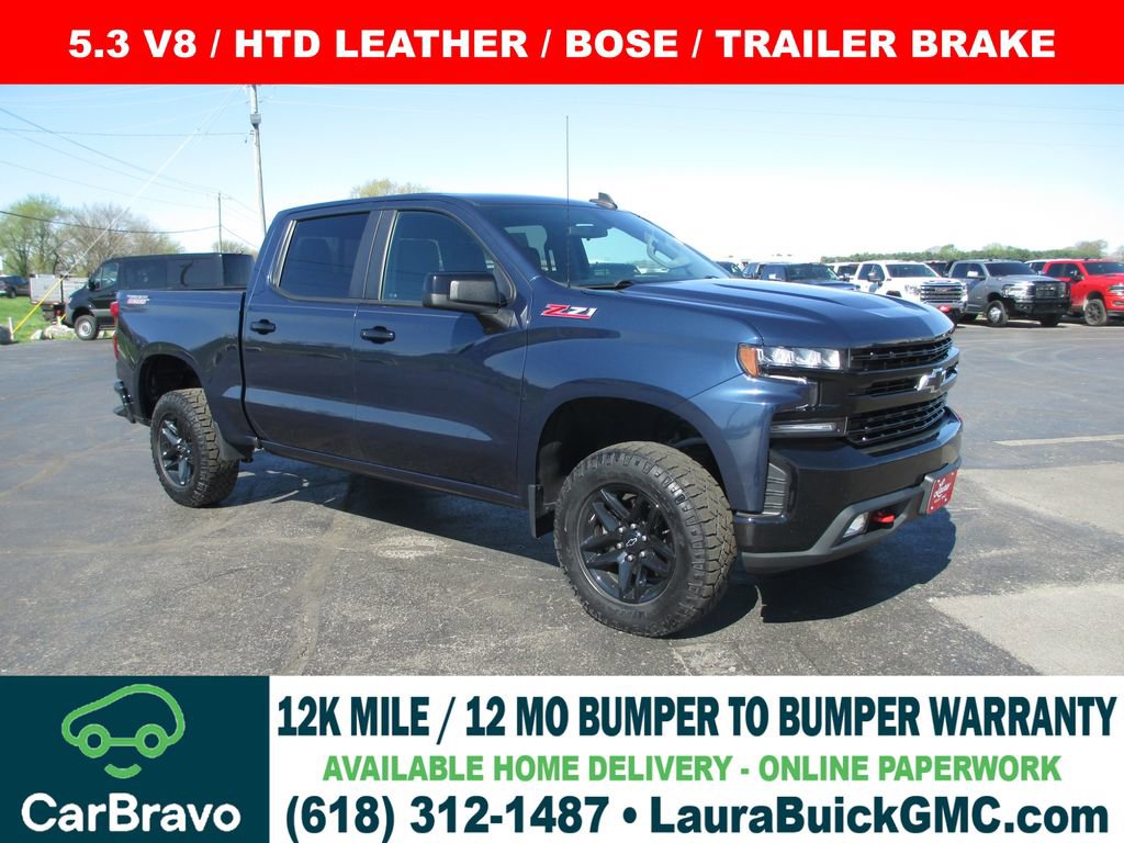 Used 2021 Chevrolet Silverado 1500 LT Trail Boss w/ Convenience Package II AWD/4WD image 1