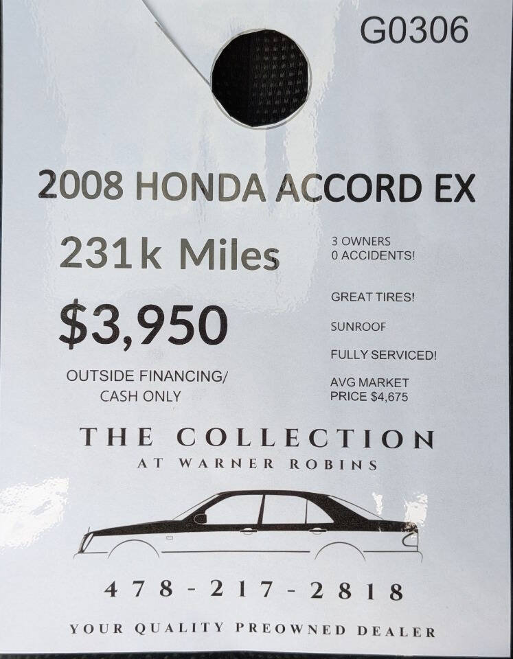 Used 2008 Honda Accord EX image 2