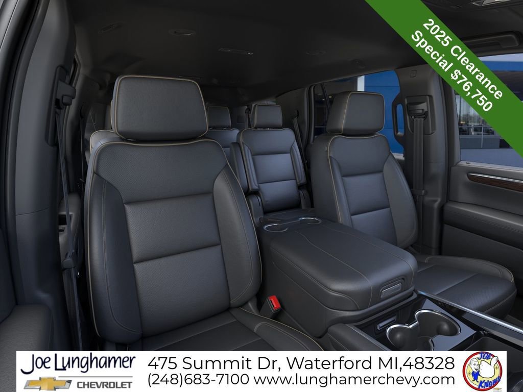 New 2025 Chevrolet Tahoe Premier w/ LPO, Illumination Package image 18