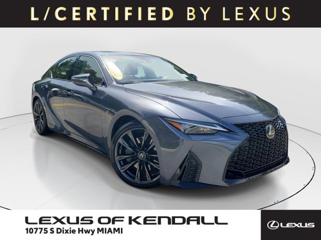 Certified 2024 Lexus IS 350 F Sport w/ Accessory Package 2 RWD image 1
