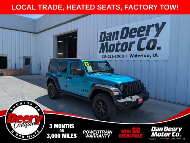 Used 2020 Jeep Wrangler Unlimited Sport