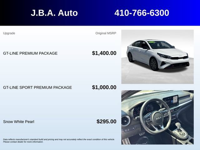Used 2024 Kia Forte GT-Line w/ GT-Line Premium Package FWD image 5