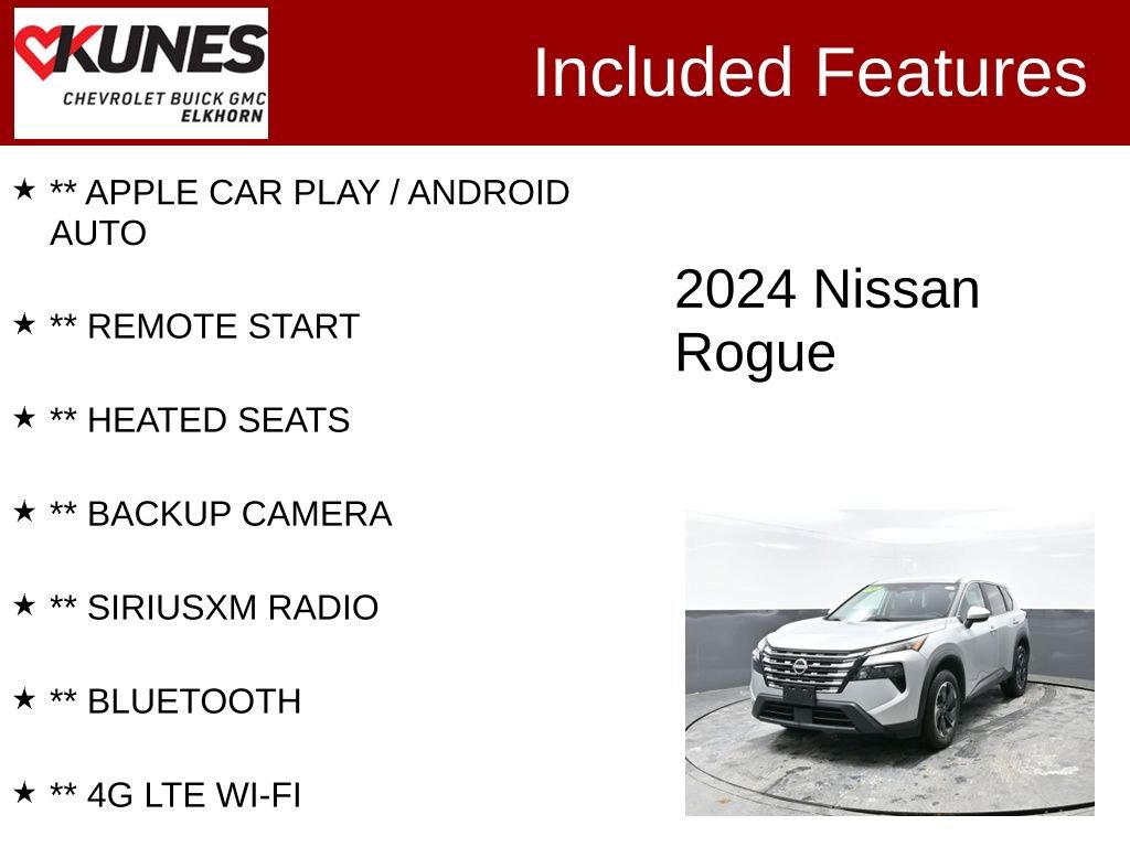 Used 2024 Nissan Rogue SV image 2