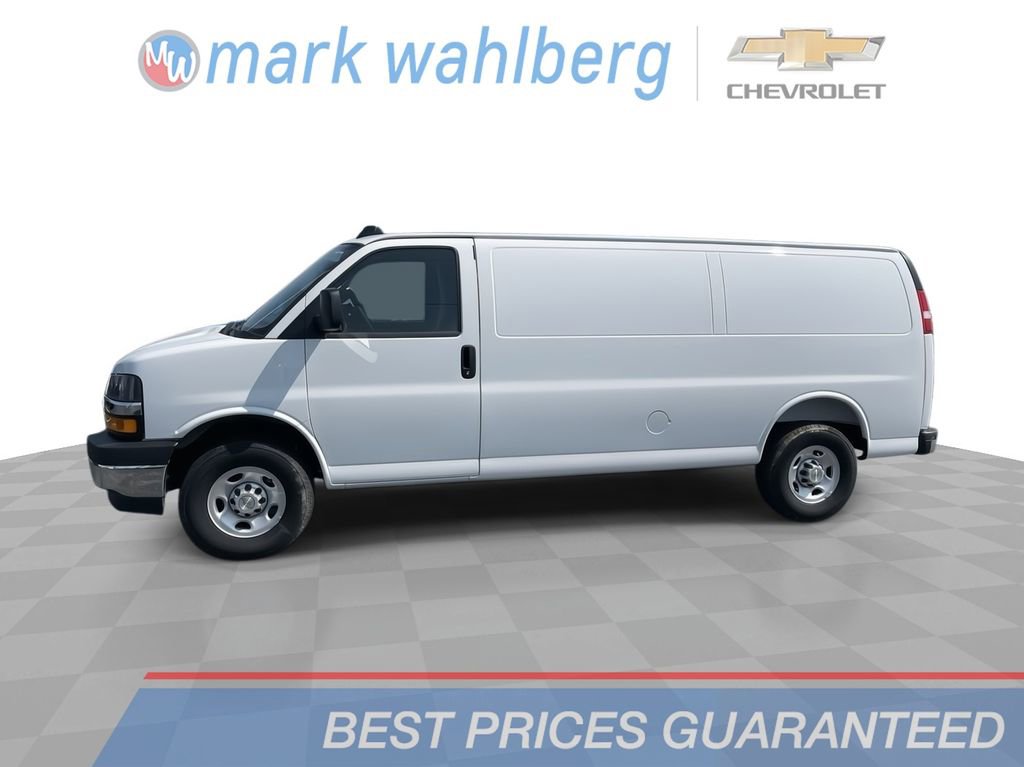 New 2025 Chevrolet Express 3500 Extended w/ Driver Convenience Package RWD image 1