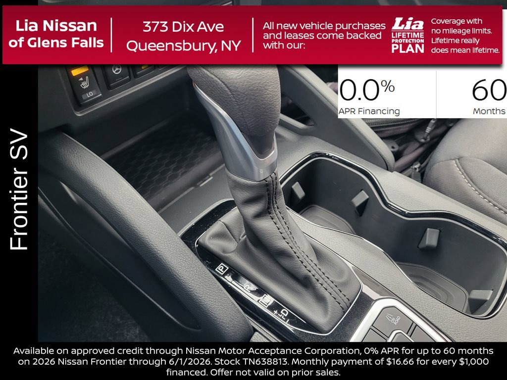 New 2026 Nissan Frontier SV w/ SV Convenience Package AWD/4WD image 27