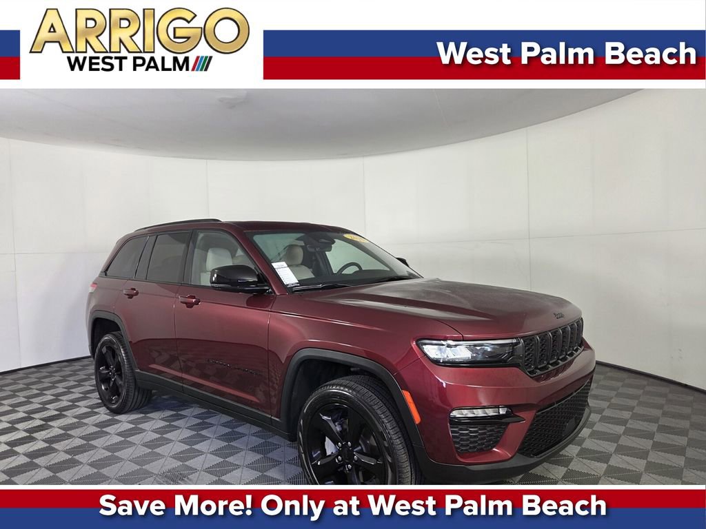 Certified 2025 Jeep Grand Cherokee Limited w/ Black Appearance Package