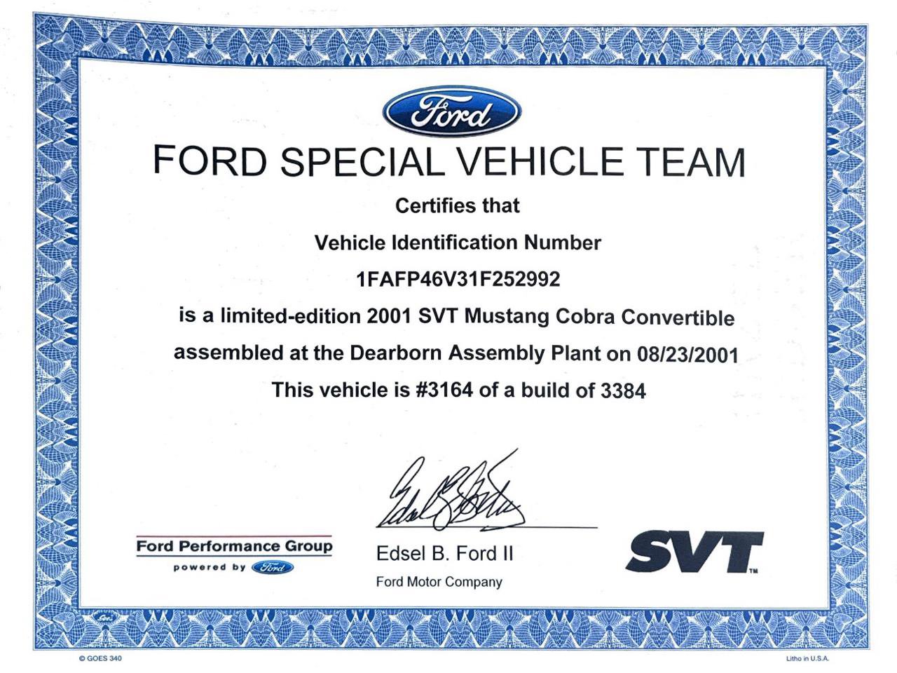 Used 2001 Ford Mustang Cobra image 98