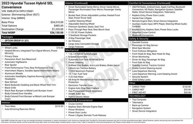 Used 2023 Hyundai Tucson SEL image 5
