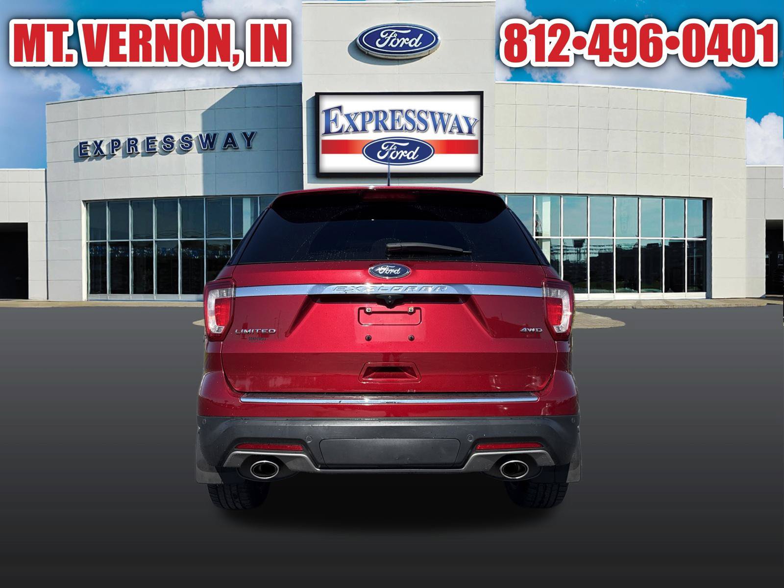Used 2018 Ford Explorer Limited w/ Equipment Group 301A AWD/4WD image 14