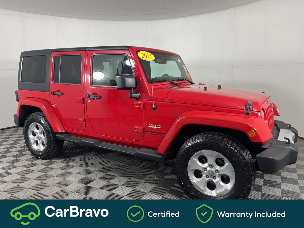 Used 2013 Jeep Wrangler Unlimited Sahara w/ Trailer Tow Group AWD/4WD image 3