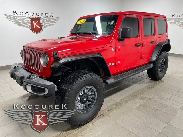 Used 2020 Jeep Wrangler Unlimited Sahara w/ Uconnect 4C Nav & Sound Group image 3