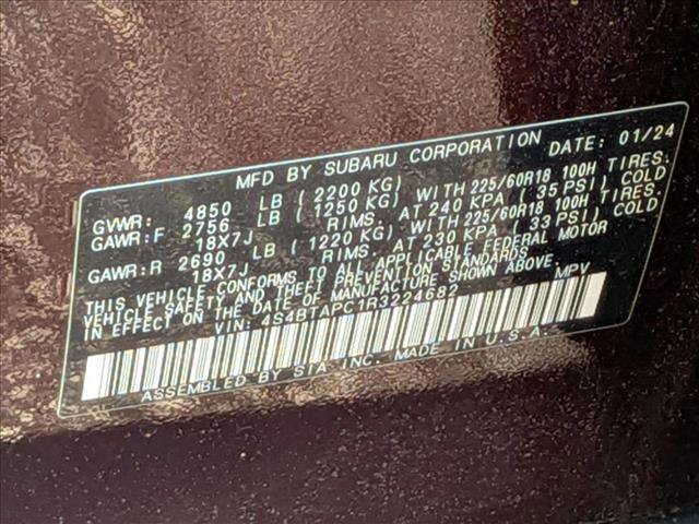 Certified 2024 Subaru Outback Touring AWD/4WD image 18