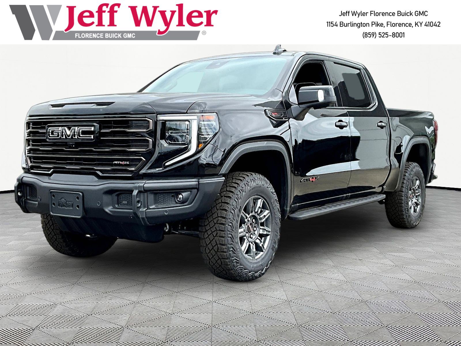 New 2026 GMC Sierra 1500 AT4X w/ LPO, Black Badging Package