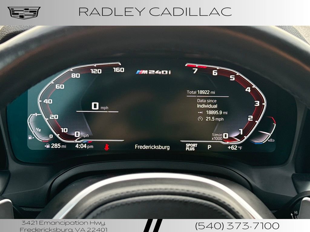 Used 2022 BMW M240i xDrive Coupe w/ Premium Package image 7