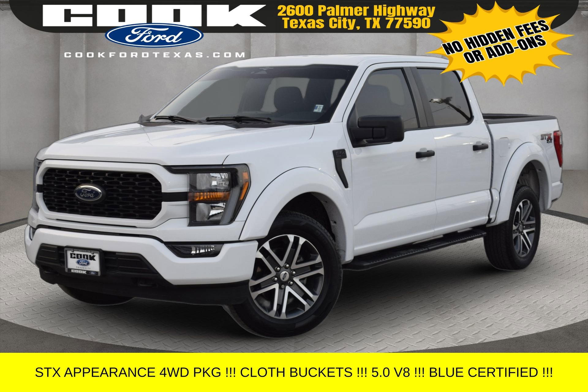 Certified 2023 Ford F150 XL w/ STX Appearance Package